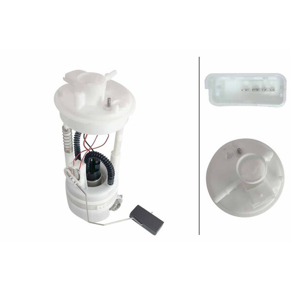 Kraftstoff-Fördereinheit elektrisch 4-polig HELLA für u.a. ALFA ROMEO 145