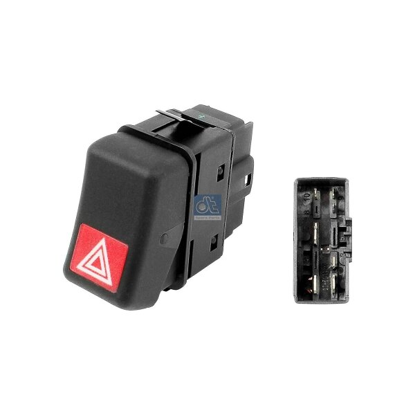 Hazard Warning Switch DT SPARE PARTS IAM-Expertise suitable for e.g. VOLVO FH16