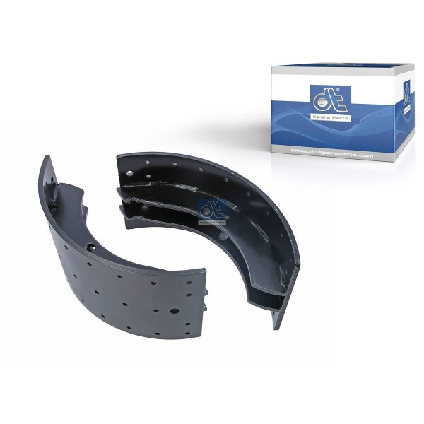 Brake Shoe Set rear axle without lining 175 mm DT SPARE PARTS for VOLVO FMX