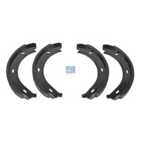 Brake Shoe Set rear axle with pad 20 mm DT SPARE PARTS...