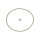Sealing Ring Ø 126 mm FPM fluorine rubber 3 mm DT SPARE PARTS for MAN and others