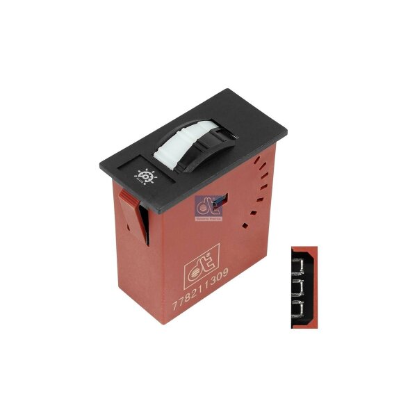 Headlight Switch DT SPARE PARTS IAM-Expertise suitable for MAN