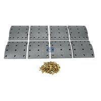 Brake pad set rear drum 18 mm 175 mm DT SPARE PARTS for...