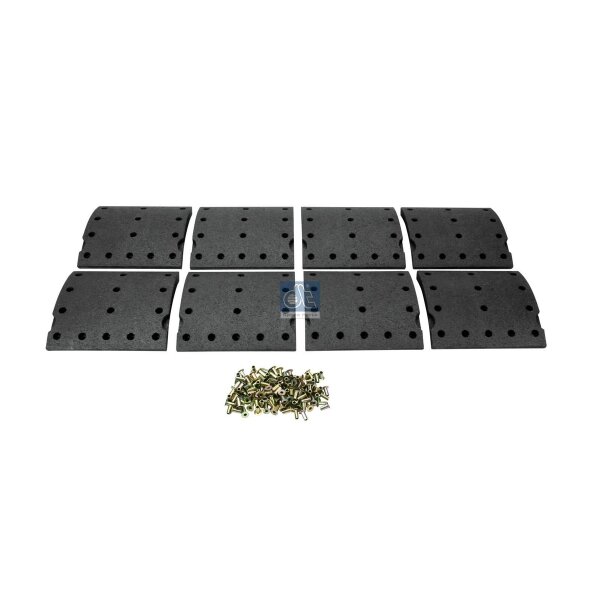 Brake pad set rear drum 19.9 mm 200 mm DT SPARE PARTS for VOLVO FH12 and others