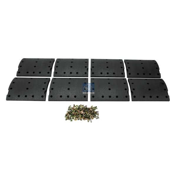 Bremsbelagsatz Trommelbremse 19,1 mm 225 mm DT SPARE PARTS für VOLVO