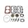 Repair Kit Air Compressor DT SPARE PARTS IAM-Expertise fits DAF