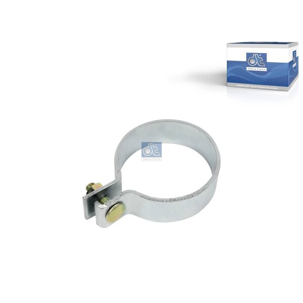Pipe Connector For Exhaust System Ø 90.5 mm clamp DT SPARE PARTS for e.g. MB