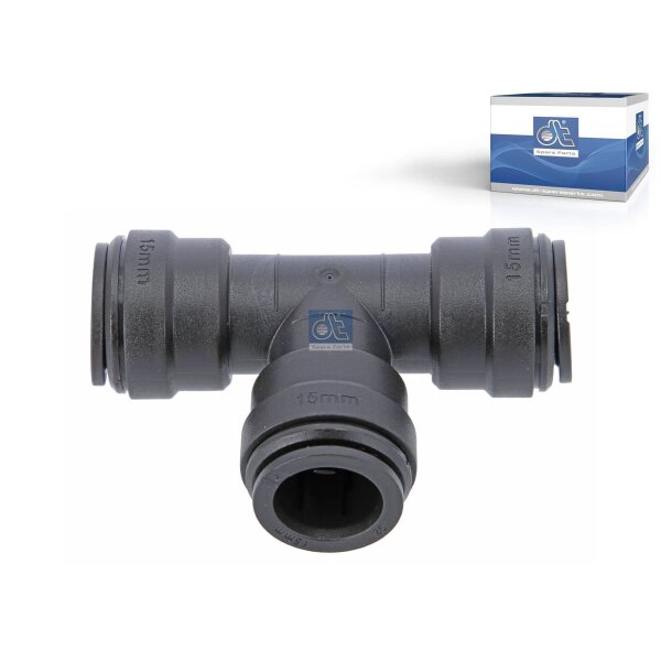 Schlauchverbinder Ø 15 mm DT SPARE PARTS für diverse Fahrzeuge
