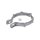 Exhaust clamp Ø 127 mm clamp DT SPARE PARTS suitable for e.g. VOLVO FM