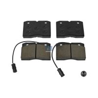 Brake Pad Set Disc Brake front axle DT SPARE PARTS for...