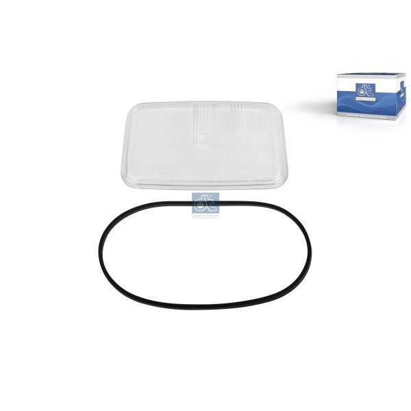 Lens left-hand Headlight DT SPARE PARTS for IVECO and others