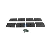 Brake Lining Set Drum Brake rear 19 mm 254 mm DT SPARE...