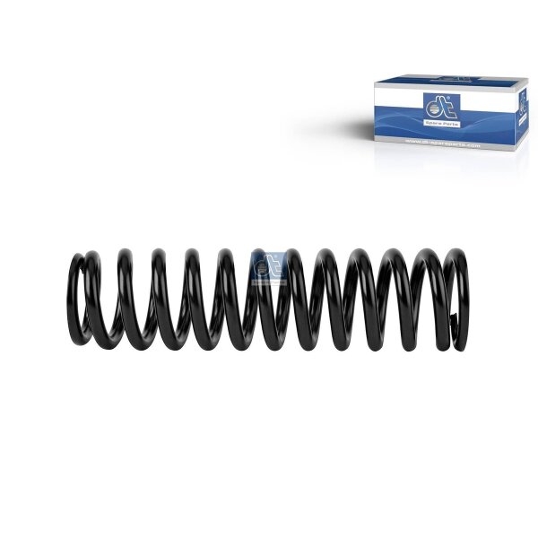 Suspension Spring 268 mm 15 mm DT SPARE PARTS suitable for e.g. SCANIA 4