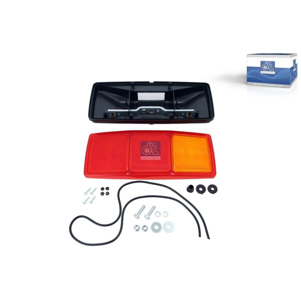 Rear Light left DT SPARE PARTS IAM-Expertise suitable for e.g. MAN F90