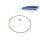 Dichtring Ø 84 mm FPM Fluor-Kautschuk 2 mm DT SPARE PARTS für MAN
