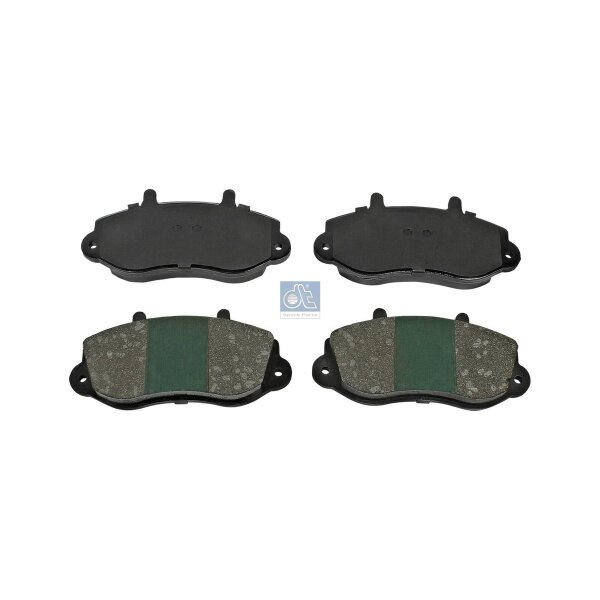 Brake Pad Set Disc Brake front axle DT SPARE PARTS for e.g. OPEL MOVANO