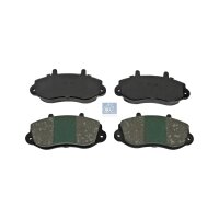 Brake Pad Set Disc Brake front axle DT SPARE PARTS for...