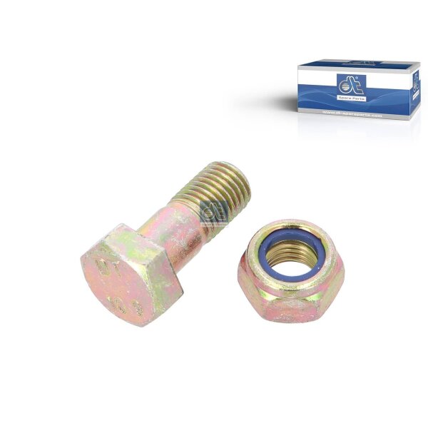 Collar bolt drive shaft M12 x 1.5 30 mm DT SPARE PARTS for MERCEDES-BENZ