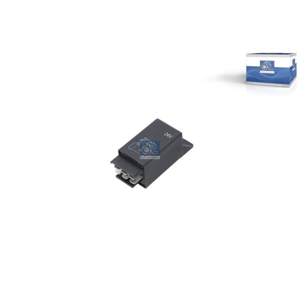 Relay Wipe-Wash Interval 24 V DT SPARE PARTS suitable for e.g. MAN