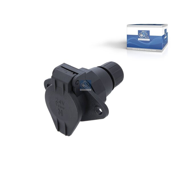 Steckdose 24 V ISO 1185 DT SPARE PARTS passend für diverse Fahrzeuge