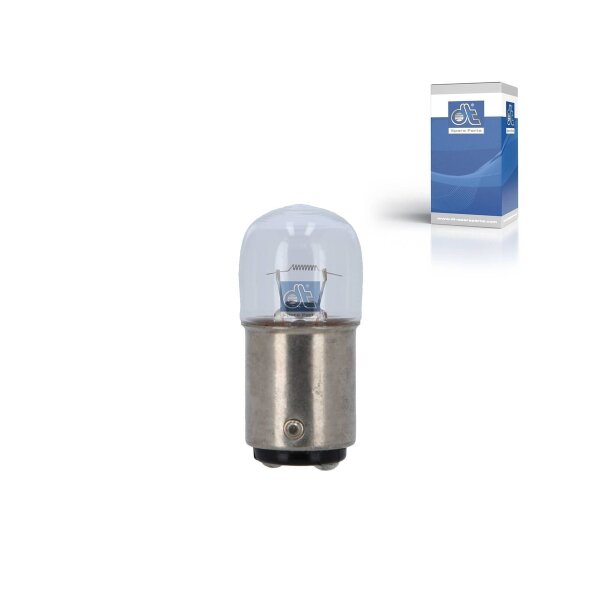 Bulb Tail Light 24 V BA15d R10W DT SPARE PARTS for various vehicles