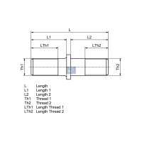 Radbolzen M20 x 15 10.9 DT SPARE PARTS IAM-Expertise...