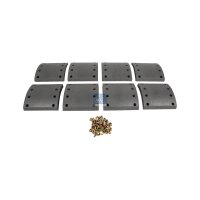 Brake Lining Set Drum Brake rear axle 22.6 mm 200 mm DT...