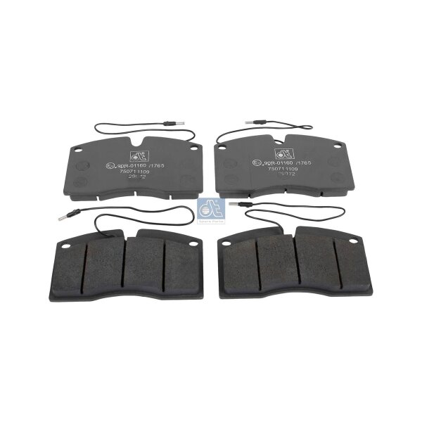 Bremsbelagsatz Scheibenbremse Vorderachse DT SPARE PARTS für RENAULT TRUCKS