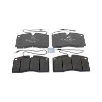 Bremsbelagsatz Scheibenbremse Vorderachse DT SPARE PARTS...