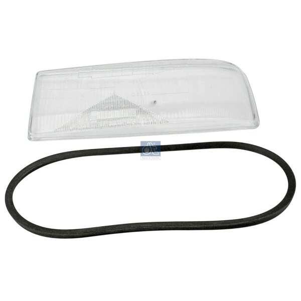 Lens Headlight DT SPARE PARTS IAM-Expertise suitable for MERCEDES-BENZ