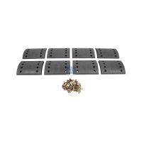Brake Lining Set Drum Brake 17 mm 200 mm DT SPARE PARTS...