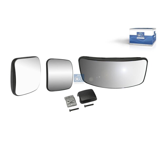 Mirror Glass Wide-Angle Mirror DT SPARE PARTS for MERCEDES-BENZ
