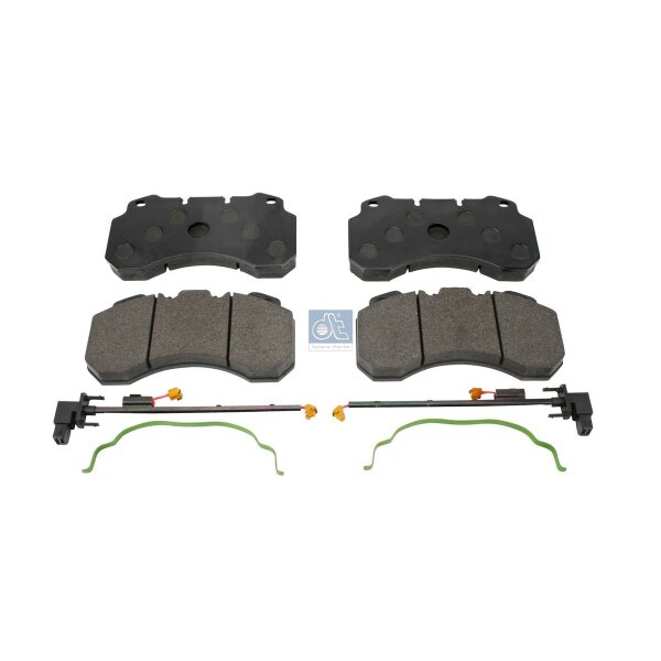 Brake Pad Set Disc Brake front axle DT SPARE PARTS for e.g. RENAULT TRUCKS