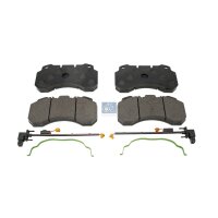 Brake Pad Set Disc Brake front axle DT SPARE PARTS for...