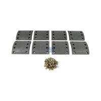 Brake Lining Set Drum Brake 16.5 mm 150 mm DT SPARE PARTS...
