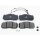 Brake Pad Set Disc Brake front axle DT SPARE PARTS for e.g. MAN TGA