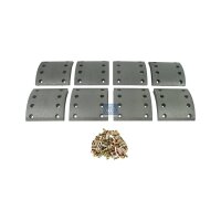 Brake Lining Set Drum Brake rear axle 18 mm 150 mm DT...