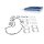 Gasket set Cylinder Head DT SPARE PARTS IAM-Expertise suitable for MAN