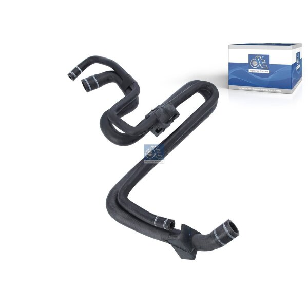 Radiator Hose Ø 21 mm Ø 10 mm Ø 12 mm DT SPARE PARTS for MERCEDES-BENZ