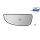 Mirror Glass Wide-Angle Mirror left DT SPARE PARTS for e.g. FIAT DUCATO