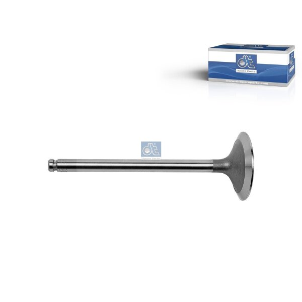 Einlassventil 122 mm 30 ° Ø 8 mm DT SPARE PARTS passend für u.a. FIAT