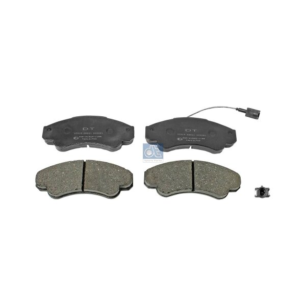 Brake Pad Set Disc Brake front axle DT SPARE PARTS for FIAT DUCATO and others