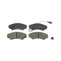 Brake Pad Set Disc Brake front axle DT SPARE PARTS for...