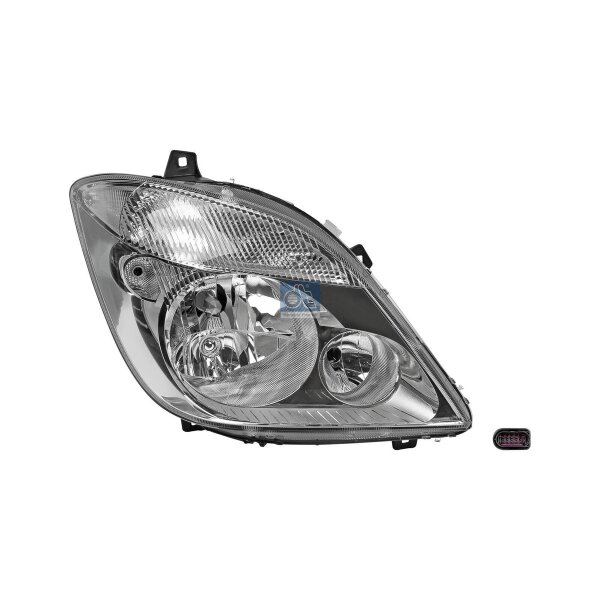 Headlight right PY21W DT SPARE PARTS IAM-Expertise suitable for MERCEDES-BENZ