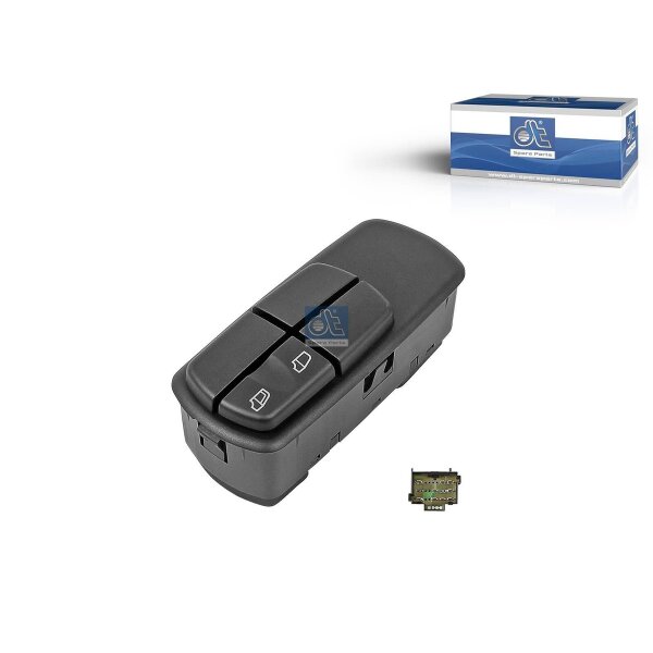 Schalter Fensterheber beifahrerseitig DT SPARE PARTS für u.a. MB ATEGO