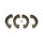 Brake Shoe Set rear axle DT SPARE PARTS for IVECO DAILY and others