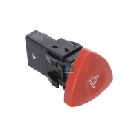 Hazard Warning Switch DT SPARE PARTS suitable for e.g. RENAULT LAGUNA
