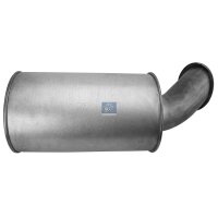 Centre/rear silencer DT SPARE PARTS for RENAULT TRUCKS...