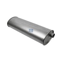 Centre/rear silencer DT SPARE PARTS for RENAULT TRUCKS...