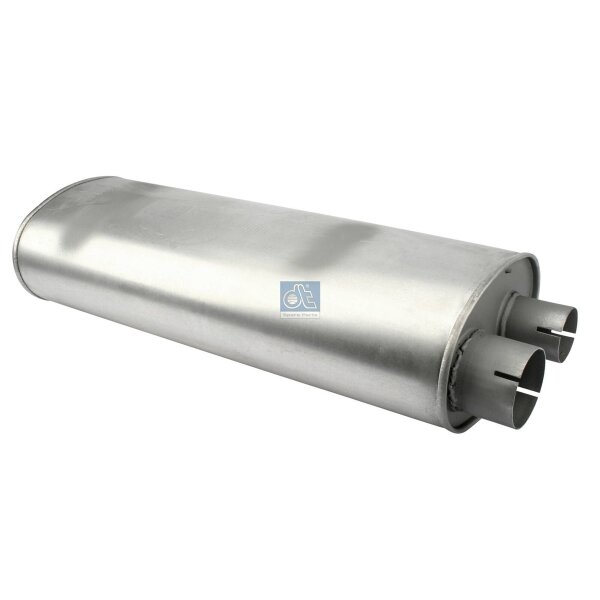 Rear Silencer DT SPARE PARTS IAM-Expertise suitable for e.g. MAN L2000